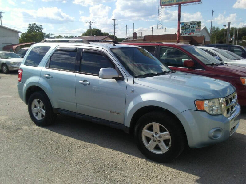 2008 Ford Escape Hybrid for sale at RICK'S AUTO SALES in Logansport IN