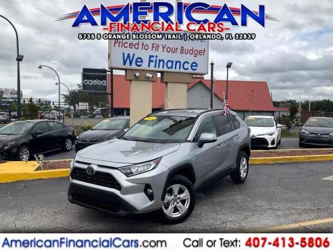 2021 Toyota RAV4 for sale at American Financial Cars in Orlando FL