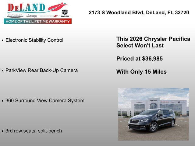 2026 Chrysler Pacifica Select