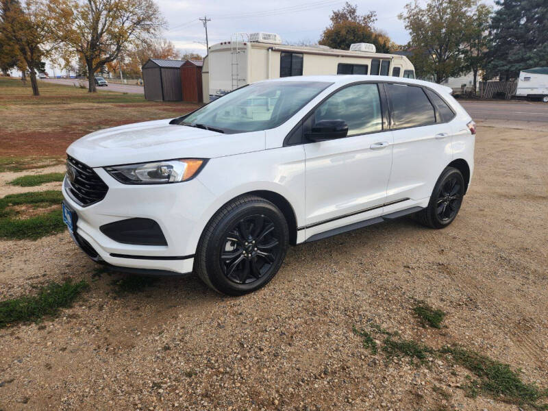 Used 2022 Ford Edge SE with VIN 2FMPK4G91NBA44823 for sale in Madison, SD