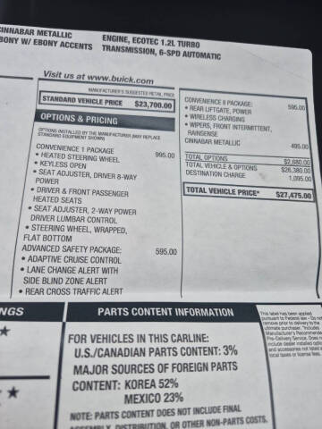 2025 Buick Envista Preferred