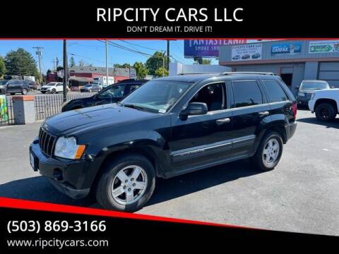 2006 Jeep Grand Cherokee for sale at RIPCITY CARS LLC in Portland OR