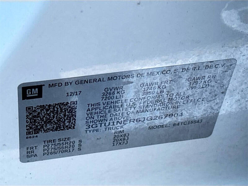 2018 GMC Sierra 1500 SLT