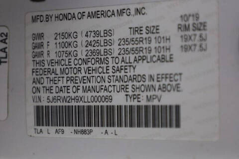 2020 Honda CR-V Touring