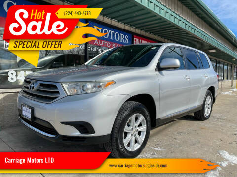 2011 Toyota Highlander for sale at Carriage Motors LTD in Ingleside IL