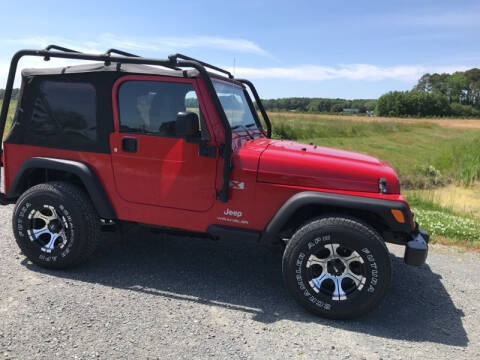 2005 Jeep Wrangler for sale at Shoreline Auto Sales LLC in Berlin MD