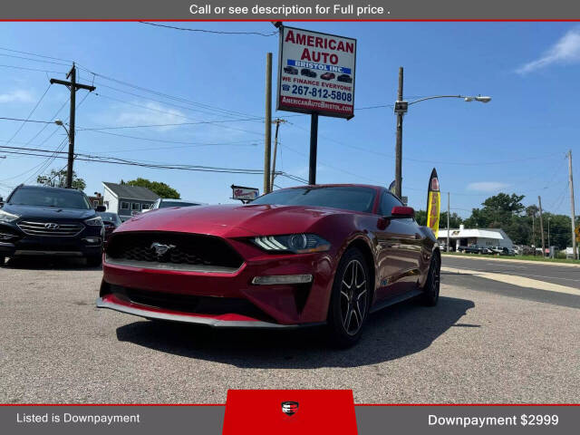 2018 Ford Mustang for sale at American Auto Bristol Inc in Bristol, PA