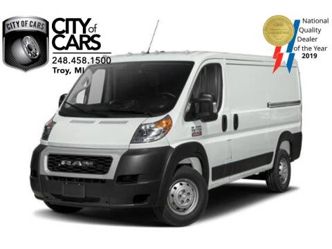 2019 RAM ProMaster Cargo for sale at City of Cars in Troy MI