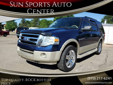 2009 Ford Expedition for sale at Sun Sports Auto Center in Loveland CO