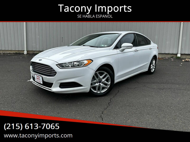 2014 Ford Fusion for sale at Tacony Imports in Philadelphia PA