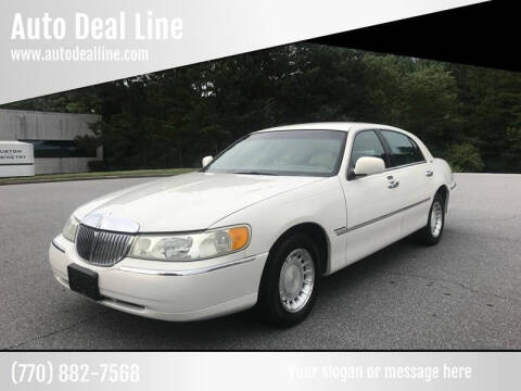 2000 Lincoln Town Car for sale at Auto Deal Line in Alpharetta GA