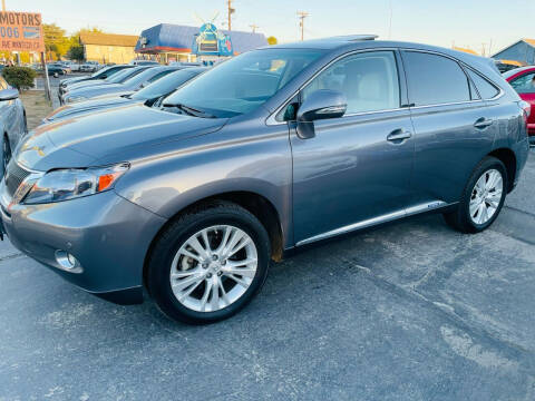 2012 Lexus RX 450h for sale at Sunset Motors in Manteca CA