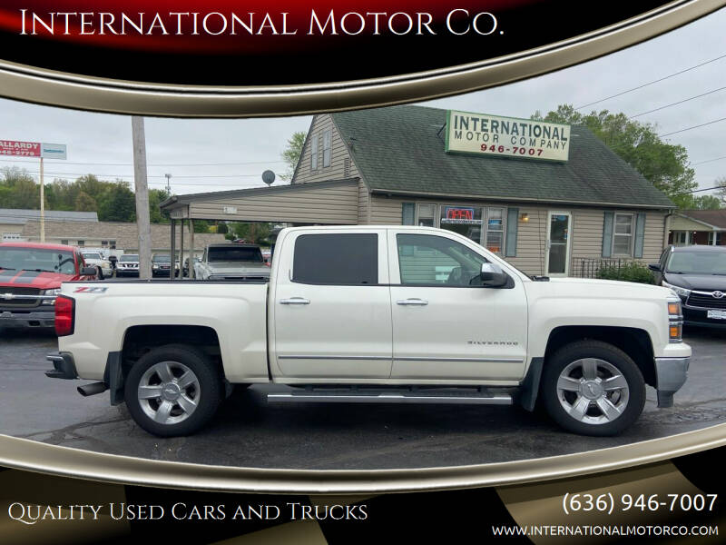 2014 Chevrolet Silverado 1500 for sale at International Motor Co. in Saint Charles MO