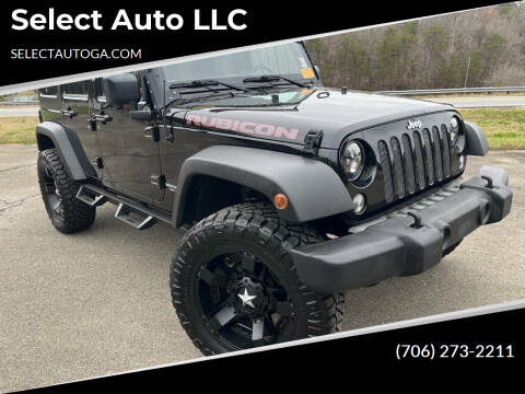 2015 Jeep Wrangler Unlimited for sale at Select Auto LLC in Ellijay GA