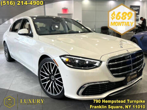 2022 Mercedes-Benz S-Class for sale at LUXURY MOTOR CLUB in Franklin Square NY