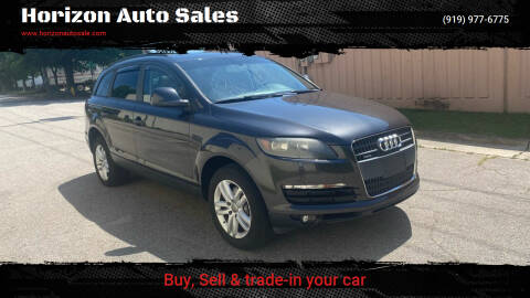 2008 Audi Q7 for sale at Horizon Auto Sales in Raleigh NC