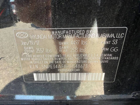 2017 Hyundai Sonata