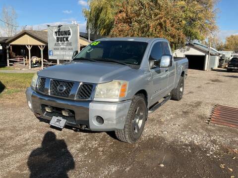 2005 Nissan Titan for sale at Young Buck Automotive in Rexburg ID