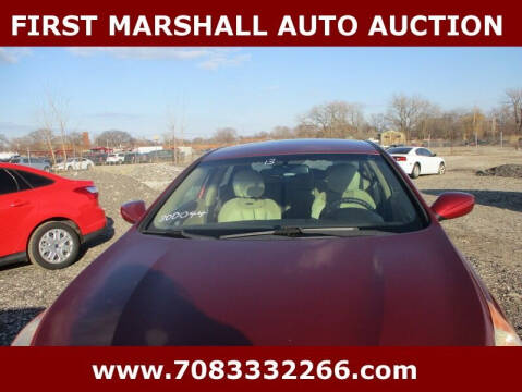 2013 Hyundai Sonata for sale at First Marshall Auto Auction in Harvey IL