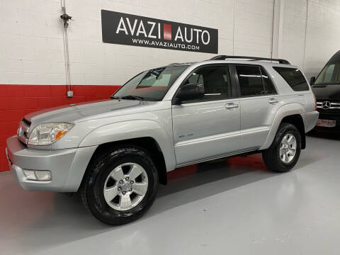 2004 Toyota 4Runner for sale at AVAZI AUTO GROUP LLC in Gaithersburg MD