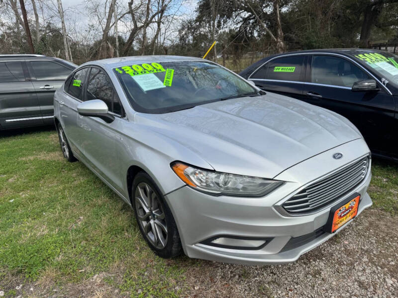 2017 Ford Fusion for sale at DION'S TRUCKS & CARS LLC in Alvin TX