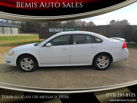 2012 Chevrolet Impala for sale at Bemis Auto Sales in Crivitz WI