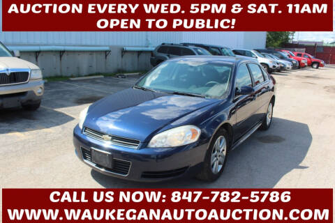 2010 Chevrolet Impala for sale at Waukegan Auto Auction in Waukegan IL