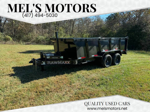 2024 RAWMAXX LPXT14BP14K DUMP for sale at Mel's Motors in Ozark MO