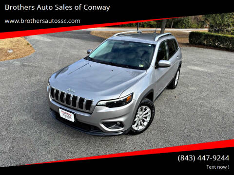 2019 Jeep Cherokee for sale at Brothers Auto Sales of Conway in Conway SC