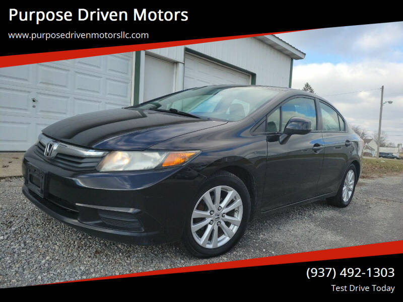 2012 Honda Civic for sale at Purpose Driven Motors in Sidney OH