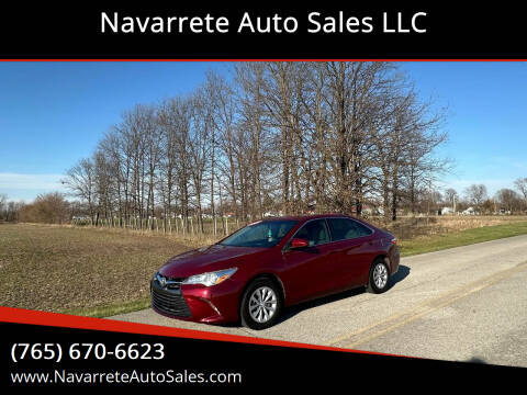 2016 Toyota Camry for sale at Navarrete Auto Sales LLC in Frankfort IN
