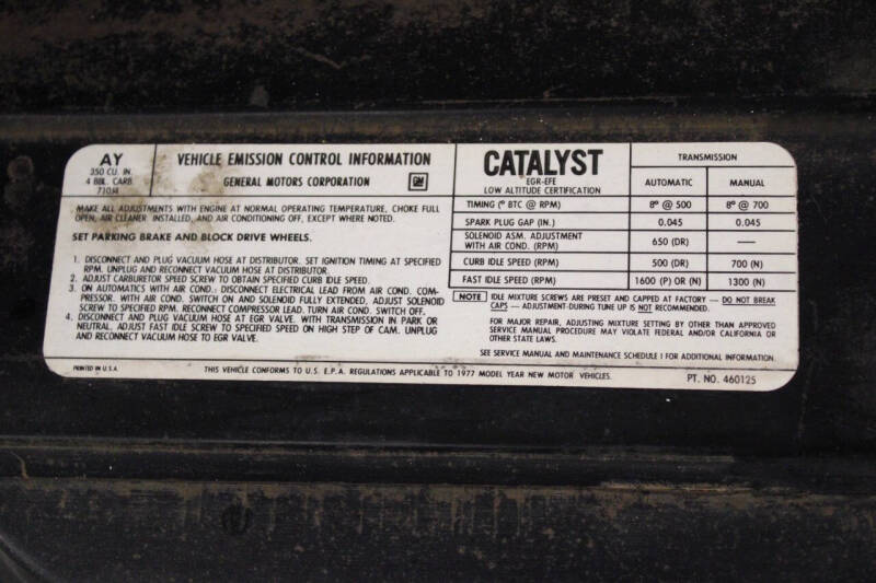 1977 Chevrolet Camaro