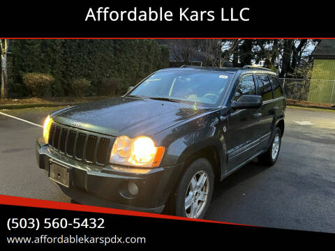 2005 Jeep Grand Cherokee for sale at Affordable Kars LLC in Portland OR