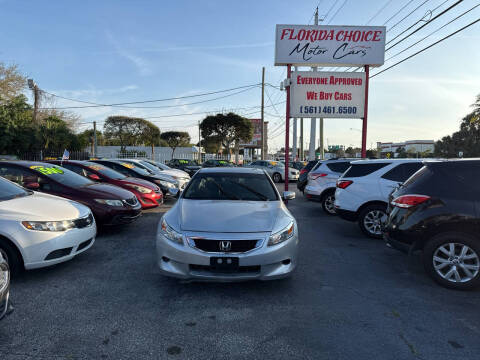 2009 Honda Accord for sale at Florida Choice Motorcars in West Palm Beach FL