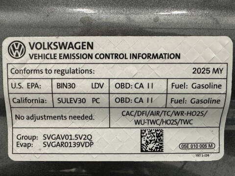 2025 Volkswagen Jetta S