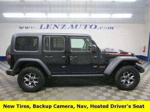 2020 Jeep Wrangler Unlimited for sale at LENZ TRUCK CENTER in Fond Du Lac WI