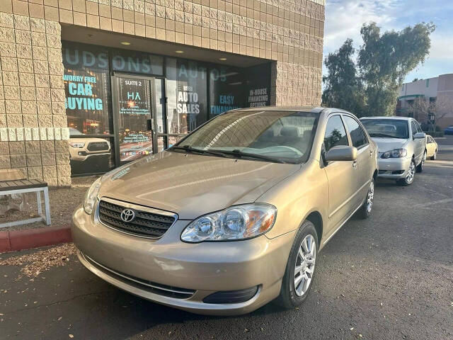 2008 Toyota Corolla for sale at HUDSONS AUTOS in Gilbert, AZ