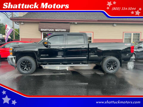 2015 Chevrolet Silverado 2500HD for sale at Shattuck Motors in Newport VT