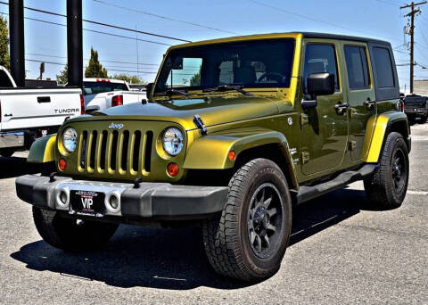 2008 Jeep Wrangler Unlimited for sale at Valley VIP Auto Sales LLC in Spokane Valley WA