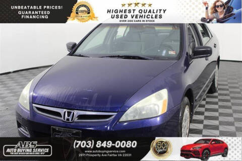 2007 Honda Accord Value Package