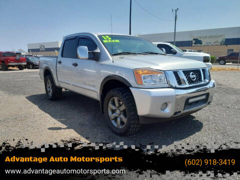 2015 Nissan Titan for sale at Advantage Auto Motorsports in Phoenix AZ