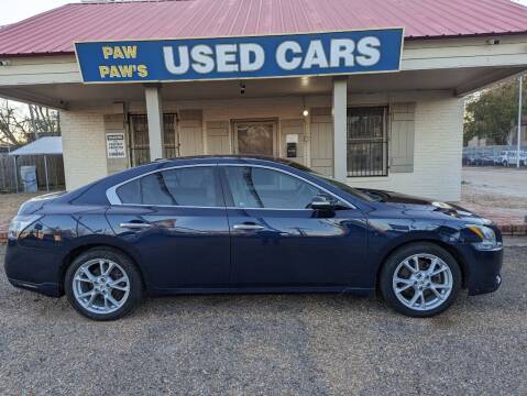 2013 Nissan Maxima for sale at Paw Paw's Used Cars in Alexandria LA