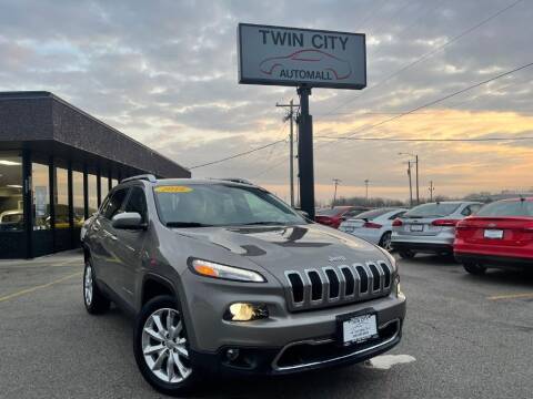 2016 Jeep Cherokee for sale at TWIN CITY AUTO MALL in Bloomington IL