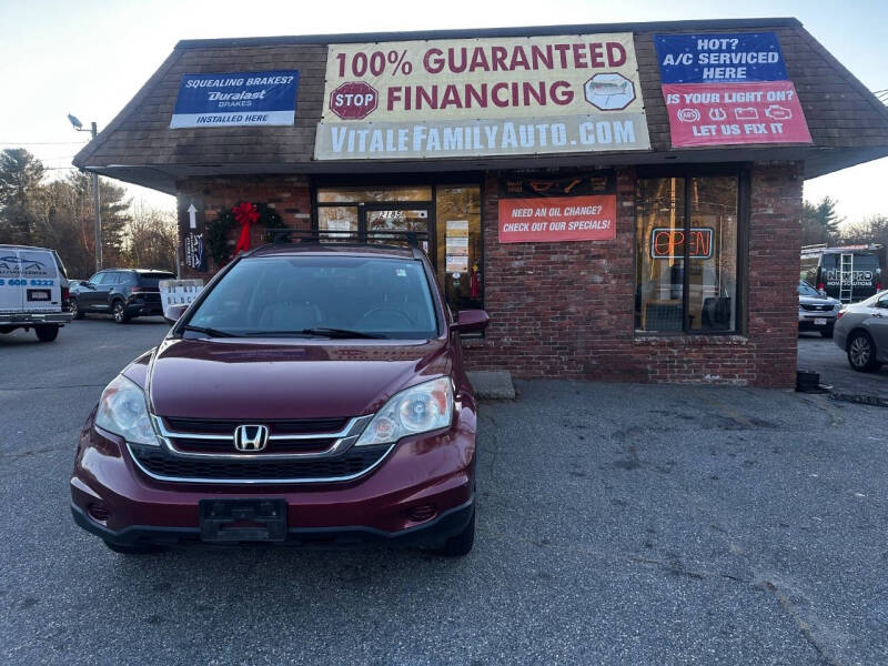 2010 Honda CR-V for sale at Vitale Family Auto in Tewksbury MA