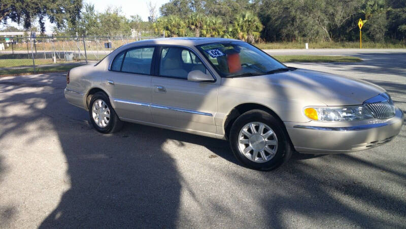 2002 Lincoln Continental for sale at Gas Buggies LaBelle in Labelle FL
