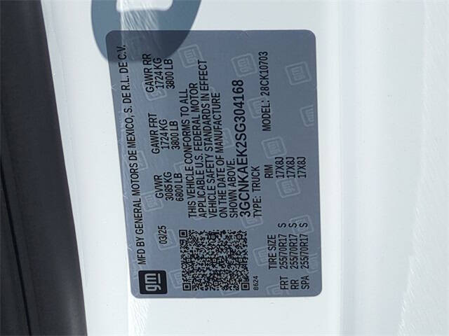 2025 Chevrolet Silverado 1500