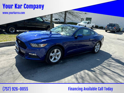 2016 Ford Mustang for sale at Your Kar Company in Norfolk VA