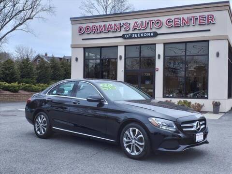 2016 Mercedes-Benz C-Class for sale at DORMANS AUTO CENTER OF SEEKONK in Seekonk MA