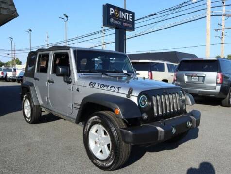2017 Jeep Wrangler Unlimited for sale at Pointe Buick Gmc in Carneys Point NJ
