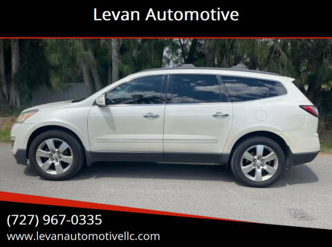 2013 Chevrolet Traverse for sale at Levan Automotive in Largo FL